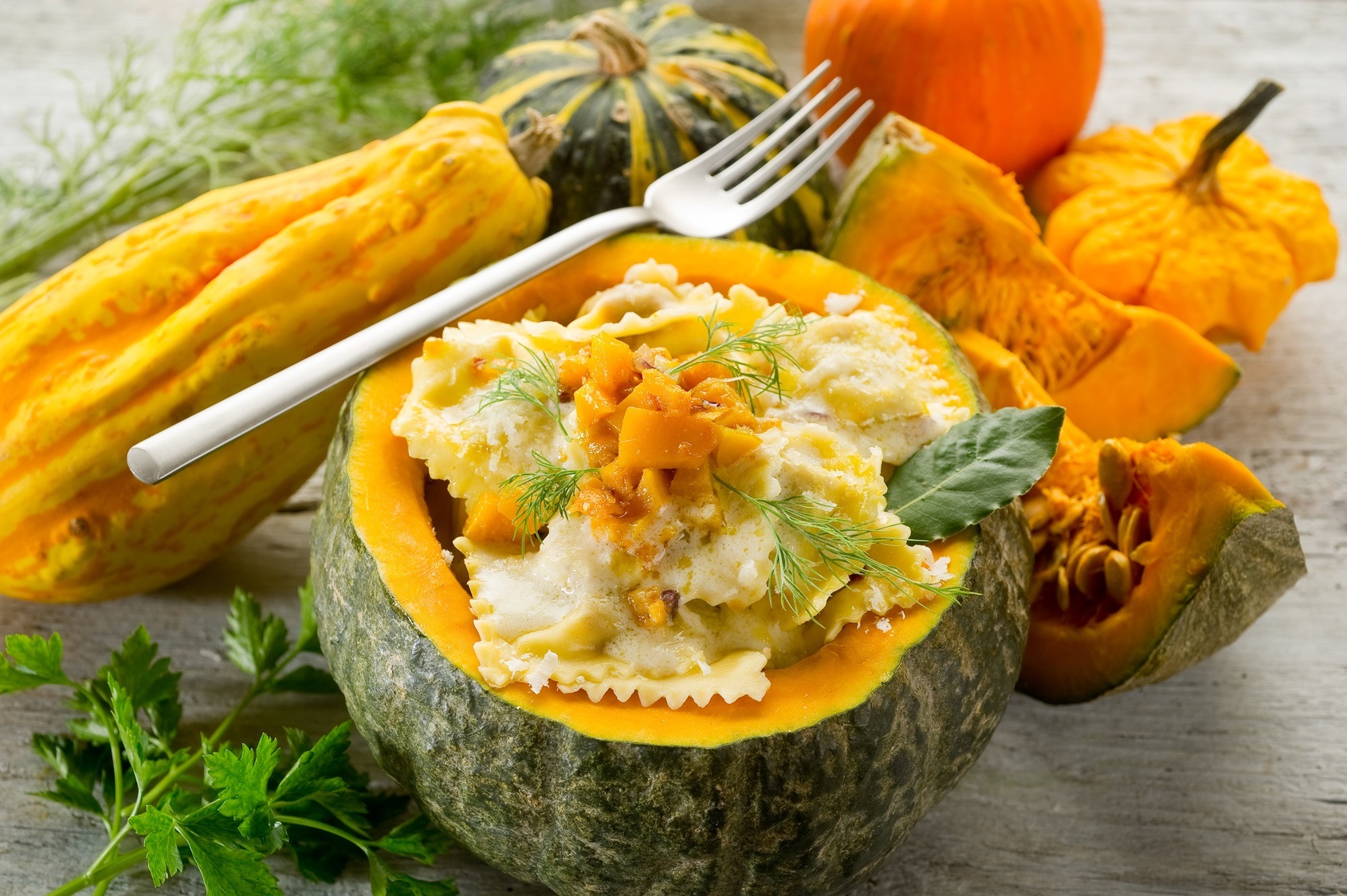 Tortelli di zucca